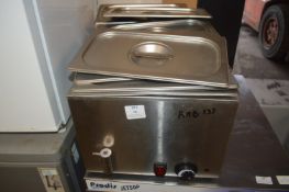 *Three Pot Bain Marie EBW001