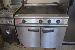 Griddle over Double Door Oven