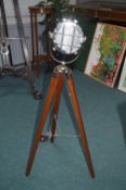 Movie Star Lamp on Tripod Base