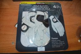 *Kirkland Golf Gloves 4pk