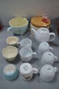 Assorted Pottery Including Denby and Royal Worcest