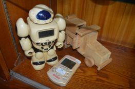 Toy Robot, Wooden Truck, etc.