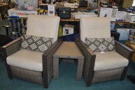 *Barcalounger Edgewater Recliner Set Comprising Tw