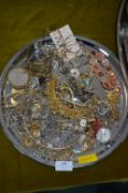 Tray of Costume Jewellery etc.