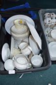Vintage Pottery Including Royal Doulton Naples Pla
