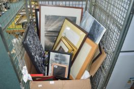 Quantity of Framed Pictures and Prints