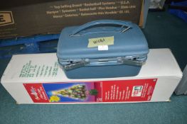 Samsonite Vanity Case and a Christmas Tree