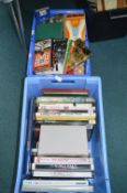 Two Boxes of Assorted Hardback and Paperback Books