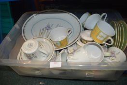 Vintage Pottery Including Royal Doulton Blue Iris