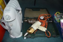 Delonghi Bambino Oil Filled Electric Radiator, and