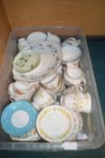 Vintage Colclough Cups & Saucers etc.