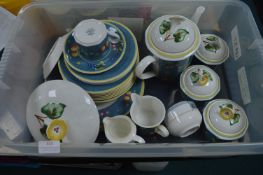 Quantity of Tableware, Storage Pots, etc.