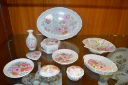 Wedgwood Dishes, Boxes, etc. with Meadowsweet Desi