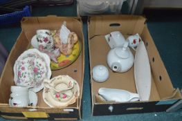 Pottery Bowls, Jugs, Teapots, etc.