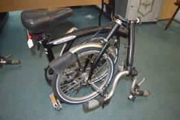 *Brompton M3LX Titanium Folding Commuter Bicycle