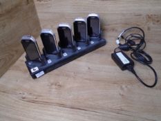 * 5 x Symbol/Motorola MC40 barcode scanner with charging dock