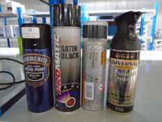 * 4 x spray paints
