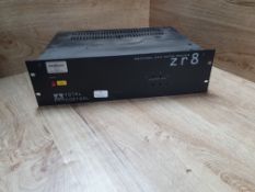 * Total Control professional audio routing processor zr8