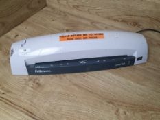 * Fellowes Lunar A3 laminator