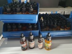 * approx 120 x 50/30 ml Vape e-liquid - Cotto's and Twelve Monkeys