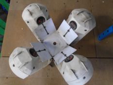 * 4 x Turbosound speakers on mount