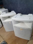 * 2 x large wall speaakers with brackets