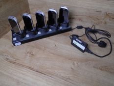 * 5 x Symbol/Motorola MC40 barcode scanner with charging dock