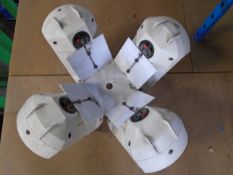 * 4 x Turbosound speakers on mount