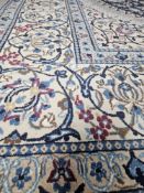 * Persian Nain - 100% wool, made in Iran (Islamic Rep) - 3.4m x 2.41m