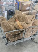 * 5 x Paull's Matting premium coir marquee matting - 3m x 1.8m RRP £90 each