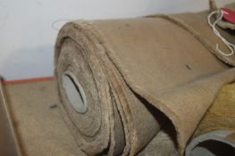 5ft wide Roll of Light Tan Needle Cord