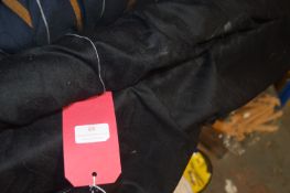 Part Roll of Black Cotton Jacquard