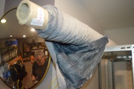 Part Roll of Blue Velveteen