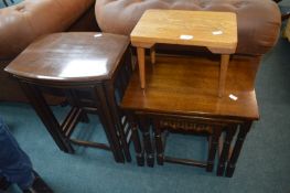 Two Nests of Tables and Stool