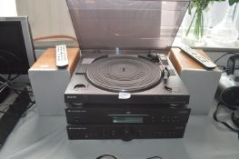 Cambridge Audio Azur CD and Amplifier with Speaker