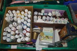 Acrylic Paints, Drawing Inks, etc.