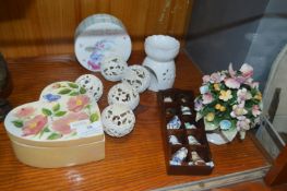 Decorative Ornaments, Flower Posies, Thimbles, etc
