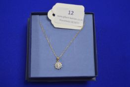 9cy Gold Chain and Pendant 1.4g