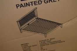 *Light Oak Flat Pack Double bed by CS Designs