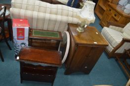 Retro Cabinet, Two Magazine Rack and a Christmas T