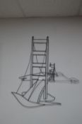 Metal Bridge Wall Art