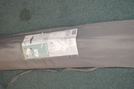 *Large GoodHome Carambole Standing Round Parasol