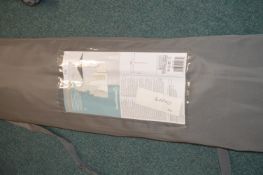 *Large GoodHome Carambole Standing Round Parasol