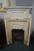 Victorian Original Cast Iron Fire Surround