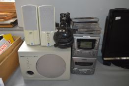 Goodmans Micro Music System plus Yamaha Subwoofer