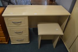 Dressing Table and Stool matching Lot 415