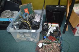 Rexel Shredder, Mobile Phones, and USB Cables, etc