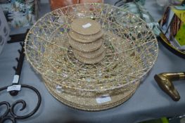 Sparkly Placemats, Coasters, and Fruit Bowl