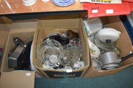 Three Boxes of Kitchenware