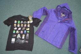 Regatta Kid's Jacket 9-10 years, and a Minecraft T
